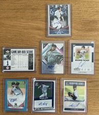 Yankees cards signed for sale  TELFORD