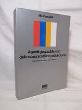 Vignudelli aspetti giuspubblic usato  Bologna
