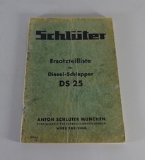Teilekatalog ersatzteilliste s gebraucht kaufen  Jever