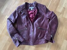 Damen lederjacke bordeaux gebraucht kaufen  Pforzheim