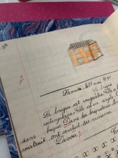 Cahier 1940 ecriture d'occasion  Strasbourg-