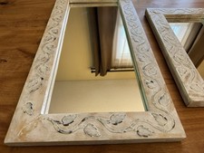 White washed mirror for sale  Smithville