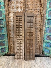 Janelas antigas de madeira para obturador | Decoração de painéis de decoração de fazenda vintage rústica comprar usado  Enviando para Brazil