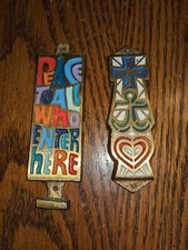 Lot mezuzah brass for sale  Jackson