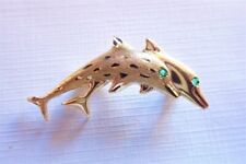 Broche motif dauphins d'occasion  Grenoble-