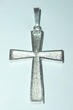 Silberes kreuz anhänger gebraucht kaufen  Langweiler
