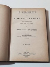 Ovidio metamorfosi latino usato  Roma