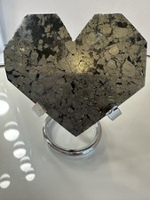 Pyrite heart stand for sale  LARBERT