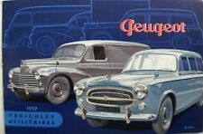 Brochure peugeot véhicules d'occasion  France