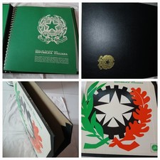 Album francobolli repubblica usato  Italia