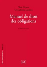 Manuel droit obligations d'occasion  France