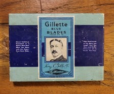 Barbeador Gillette Blue Blades Store Display comprar usado  Enviando para Brazil