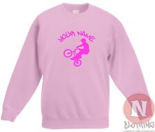 Personalised bmx sweatshirt for sale  RUSHDEN