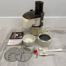 Processador de Alimentos Moulinex La Machine Deluxe Modelo #354 Com Acessórios-Poderoso comprar usado  Enviando para Brazil