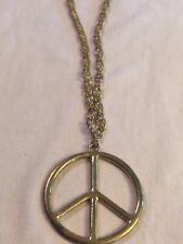 Peace sign necklace for sale  Brazil