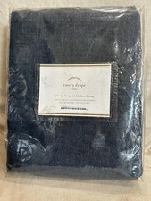 Pottery Barn EMERY Drapeado 50x84 forro blackout azul meia-noite um painel 8303514 comprar usado  Enviando para Brazil