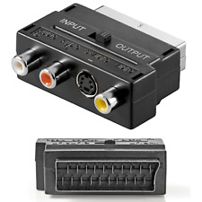 Scart adapter scart gebraucht kaufen  Herscheid