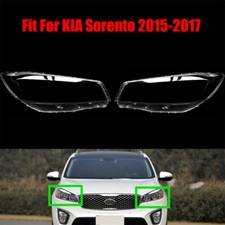 Farol farol lente transparente esquerda direita tampa compatível com KIA Sorento 2015-2017 comprar usado  Enviando para Brazil