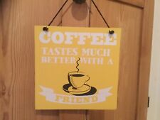 Kitchen sign coffee for sale  WARWICK