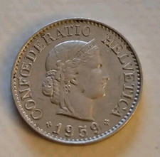 Centimes suisses tête d'occasion  Fontainebleau