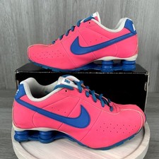 Nike Shox R4 Classic baixo rosa quente azul GS 6Y 309711-614 Y2K clássico 2014 OG comprar usado  Enviando para Brazil