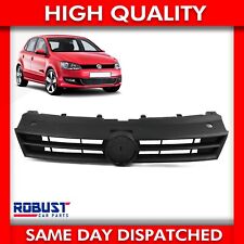 GRADE PRINCIPAL SUPERIOR FRONTAL PINTADA DE PRETO PARA VOLKSWAGEN POLO 6R0853651G (2009-2014), usado comprar usado  Enviando para Brazil