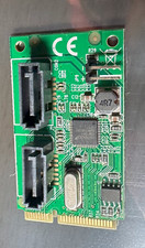 Cartão Syba 2 Portas SATA III Mini PCI-e 2.0 - SD-MPE40056, usado comprar usado  Enviando para Brazil