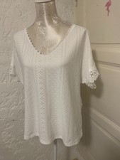 Blouse blanc taille d'occasion  Saint-Julien-de-Peyrolas