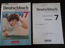 Schuljahr deutschbuch arbeitsh gebraucht kaufen  Jüchen