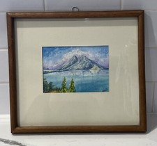 Framed matte watercolor for sale  Ogden