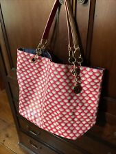 Usado, Bolsa tote Tommy Hilfiger grande de couro sintético designs rosa impecável comprar usado  Enviando para Brazil