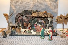 Krippenfiguren mensch tier gebraucht kaufen  Hohenstein-Ernstthal