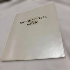 Toyota sprinter catalog d'occasion  Expédié en Belgium