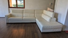 Divano angolare pelle usato  Varano Borghi