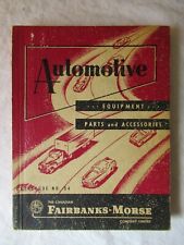 Fairbanks-Morse FM Equipo Automotriz Piezas y Accesorios Catálogo Nº 54 segunda mano  Embacar hacia Argentina