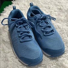 Tênis Orthofeet novo sem caixa palmilha ortopédica malha azul com cadarço 12 XWide comprar usado  Enviando para Brazil