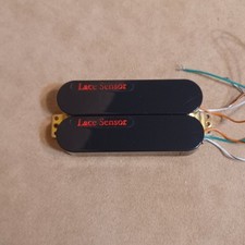 Sensor de renda vermelho Dually Humbucker captador de guitarra ponte preta 30,5K WOW comprar usado  Enviando para Brazil