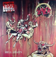 Slayer Live Holland June 2 1985 Vinyl 2 LP Ultra Rare Japan Hell Awaits Tour comprar usado Slayer Live Holland June 2 1985 Vinyl 2 LP Ultra Rare Japan Hell Awaits Tour comprar usado  Enviando para Brazil