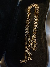 9ct gold roundlink for sale  BEAWORTHY