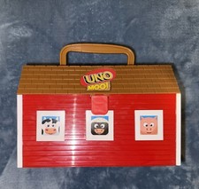Original Uno Moo! Estojo de transporte pré-escolar jogo celeiro feno e animais de fazenda completo, usado comprar usado  Enviando para Brazil