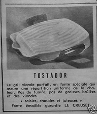 1964 creuset gril d'occasion  Expédié en Belgium