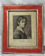 Stampa antica ritratto usato Stampa antica ritratto usato  Torrita di Siena