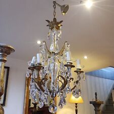 Antique bronze crystal for sale  LONDON