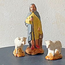 Anciens santons crèche d'occasion  France