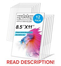 Pack acrylic sign for sale  Iva