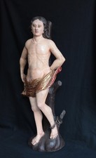 Scultura lignea san usato  Montecatini Terme