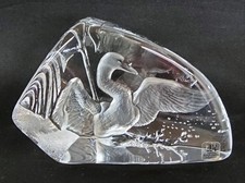 Crystal sculptured swan for sale  LARNE