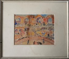 Aquarell expressionist stierka gebraucht kaufen  Graal-Müritz, Seeheilbad