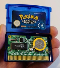 Pokemon Sapphire quase em perfeito estado Nintendo Game Boy Advance bateria nova genuína PAL NDS comprar usado  Enviando para Brazil