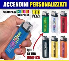 100 accendini personalizzati usato  Monte di Procida